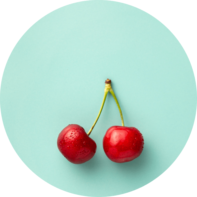 Two cherries